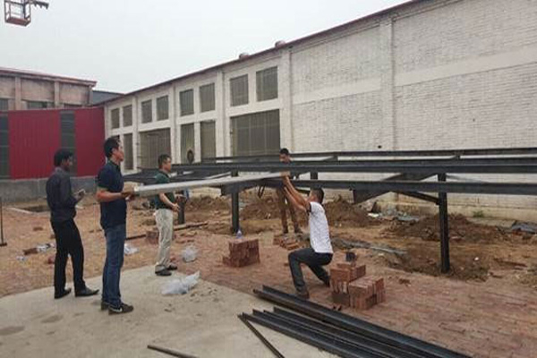 邁貝特“施工隊”，“一級施工資質(zhì)”,獲印度客戶好評