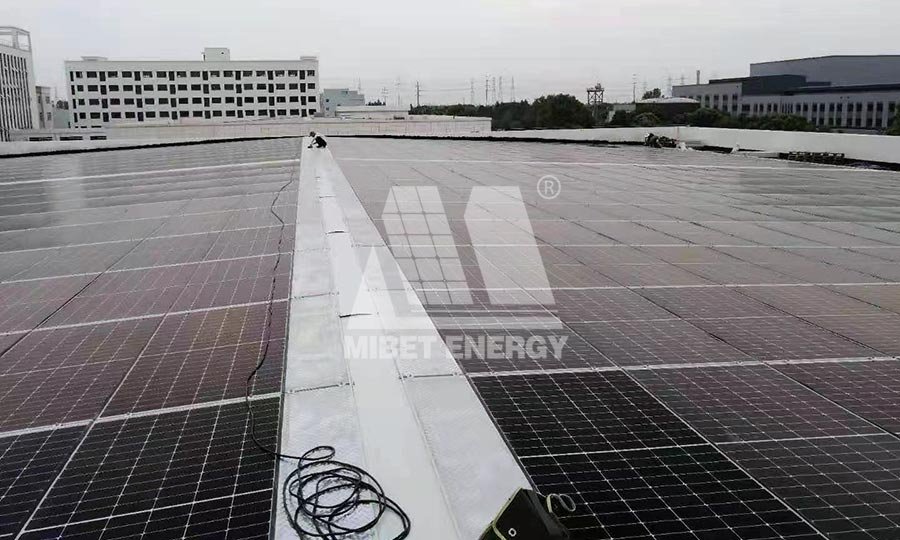 中國杭州彩鋼瓦屋頂BAPV項(xiàng)目-2