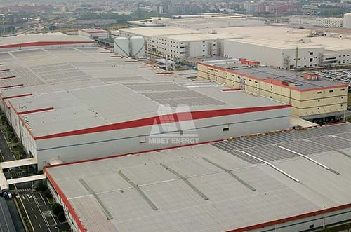 邁貝特廣東廣汽時代13.6MW柔性組件支架項(xiàng)目點(diǎn)亮南海之濱