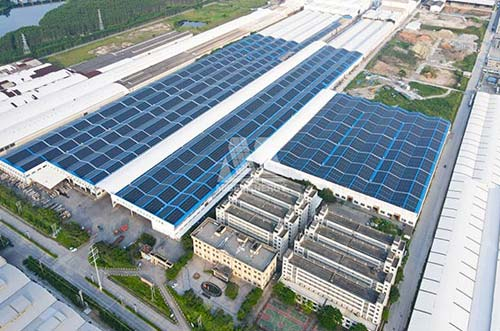 邁貝特助力嘉俊陶瓷21.5MW屋頂項(xiàng)目成功發(fā)電！