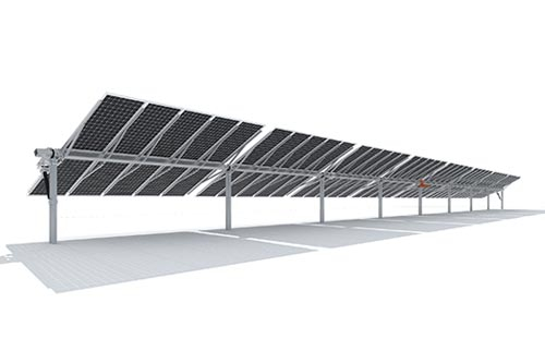 強(qiáng)效驅(qū)動！邁貝特智能平單軸追蹤系統(tǒng)承載綠色未來